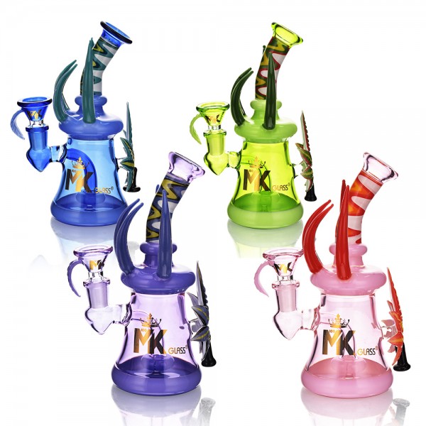 MK100 Glass Bloom Kit, thc, , dry herb, flower, water pipe, rig, bong, mk glass, aromatherapy